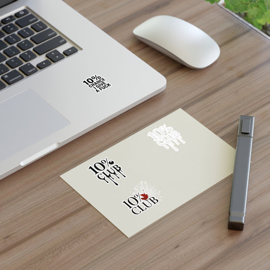 10% Club - Sticker Pack
