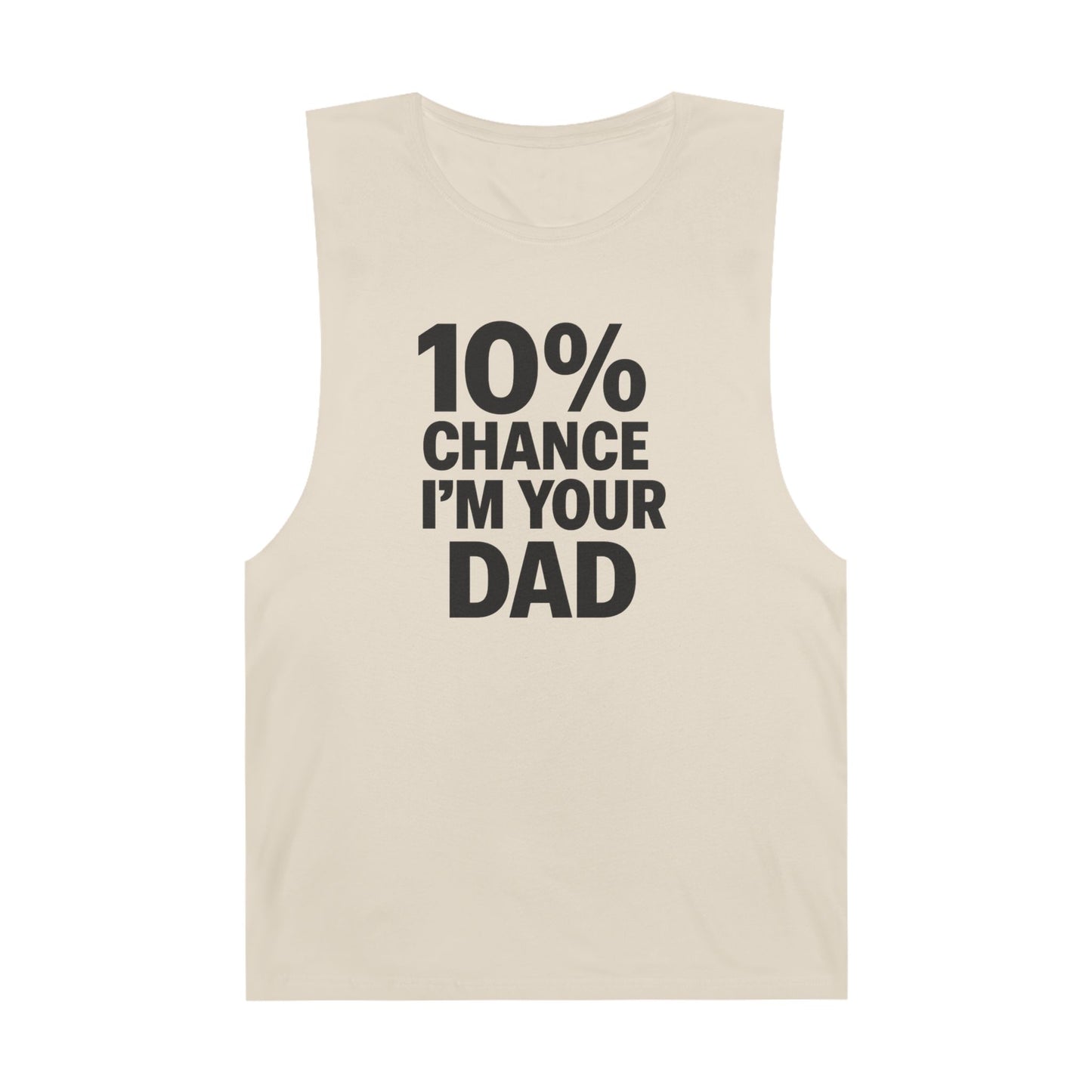 10% Chance I'm Your Dad - Men's Low Cutoff Tank
