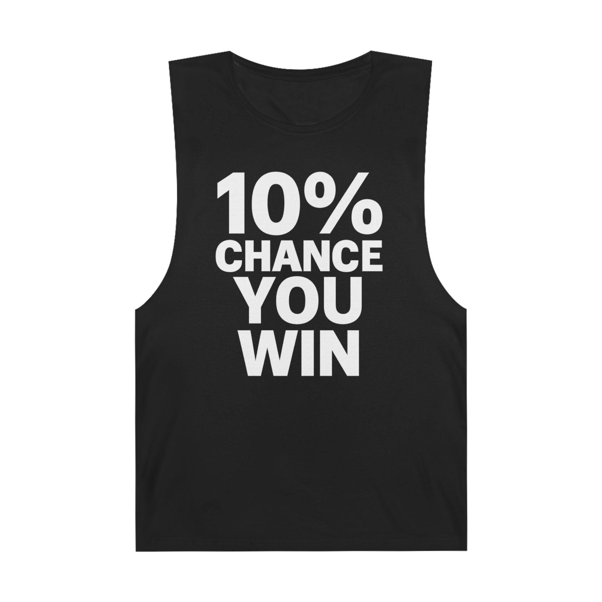 10% Chance You Win - Men's Low Cutoff Tank