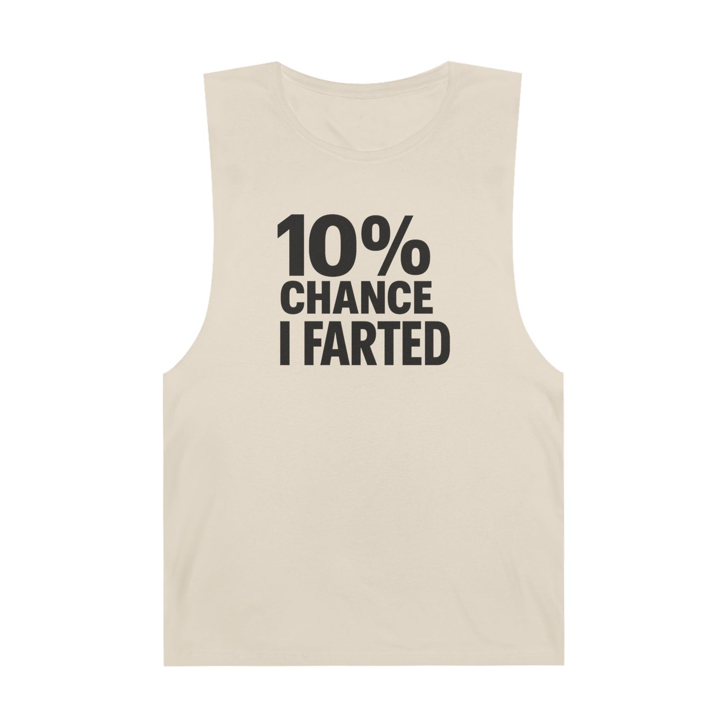 10% Chance I Farted - Men's Low Cutoff Tank