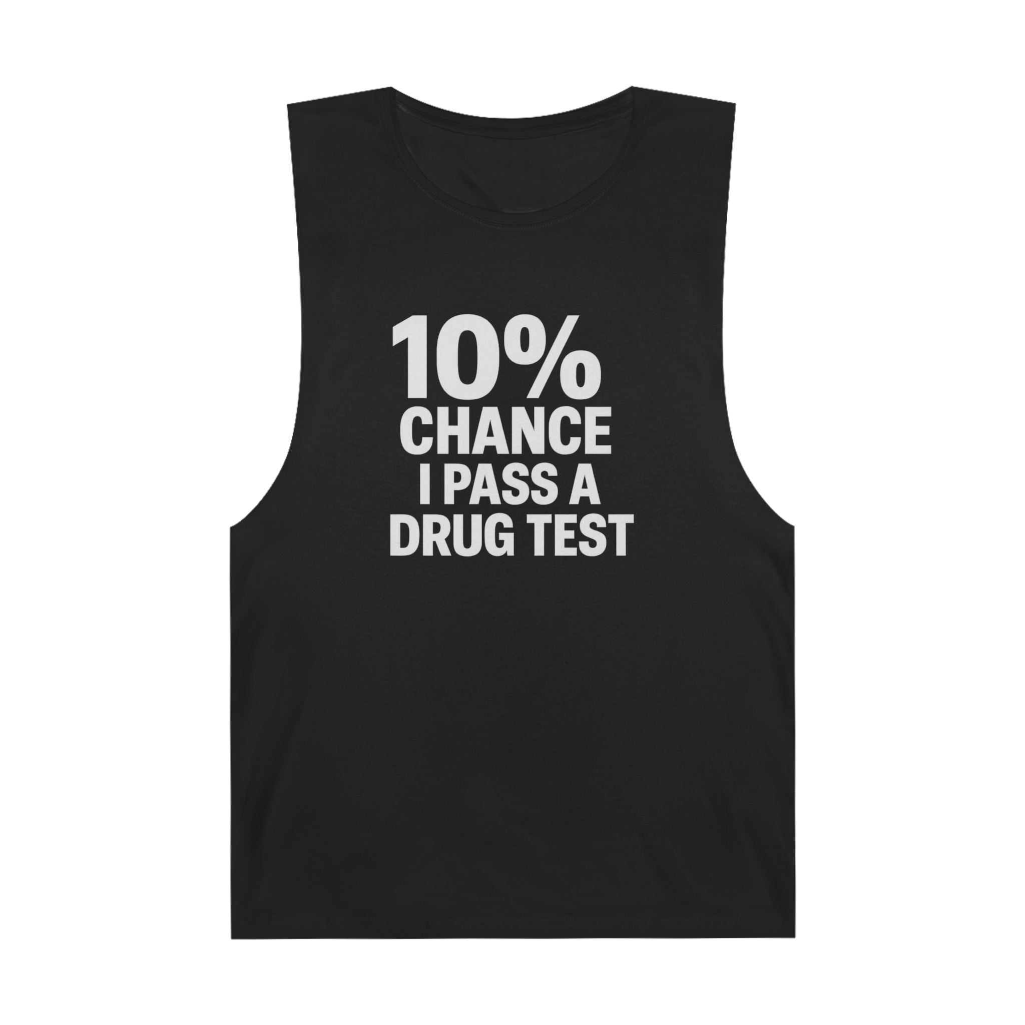 10% Chance I Pass A Drug Test - Men's Low Cutoff Tank
