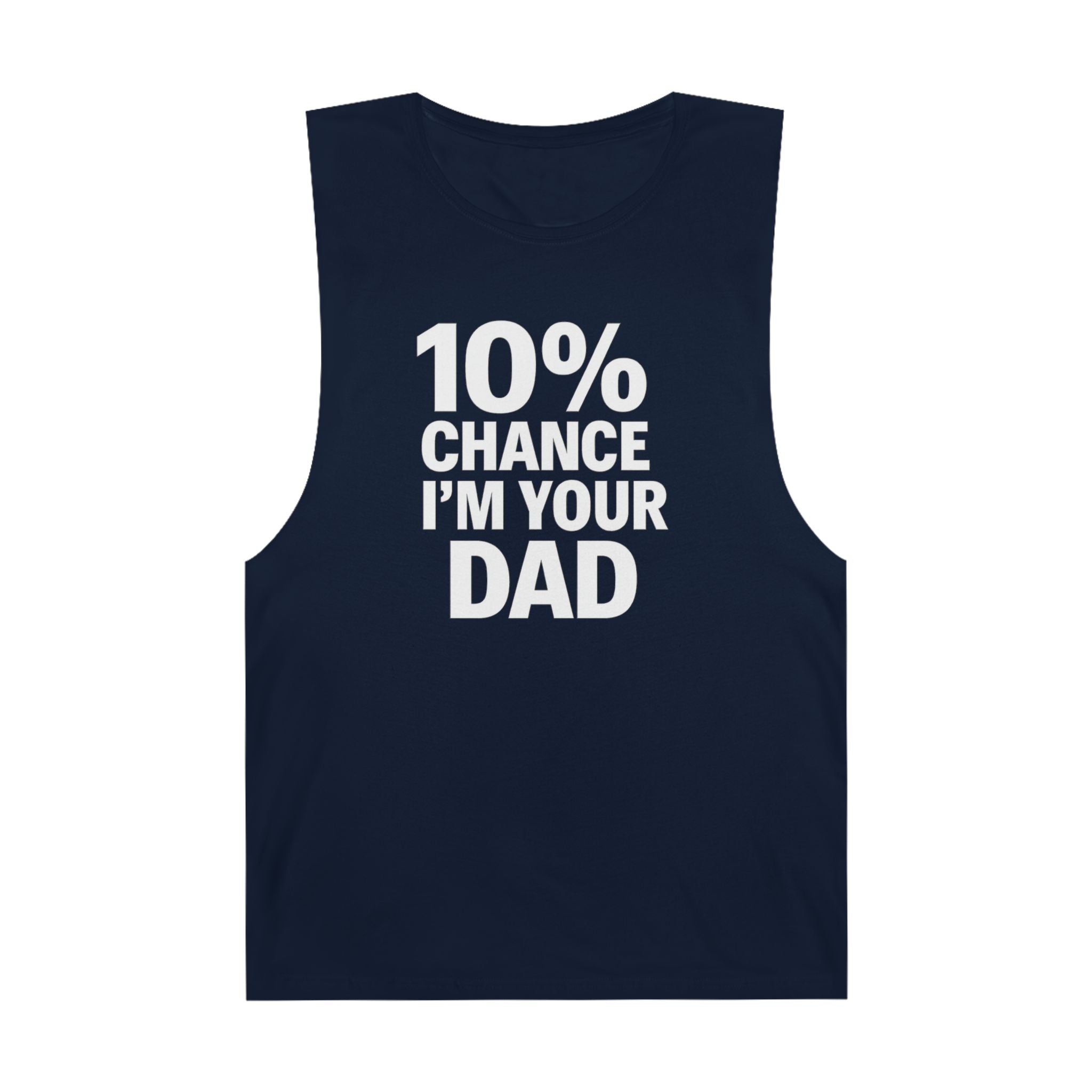 10% Chance I'm Your Dad - Men's Low Cutoff Tank