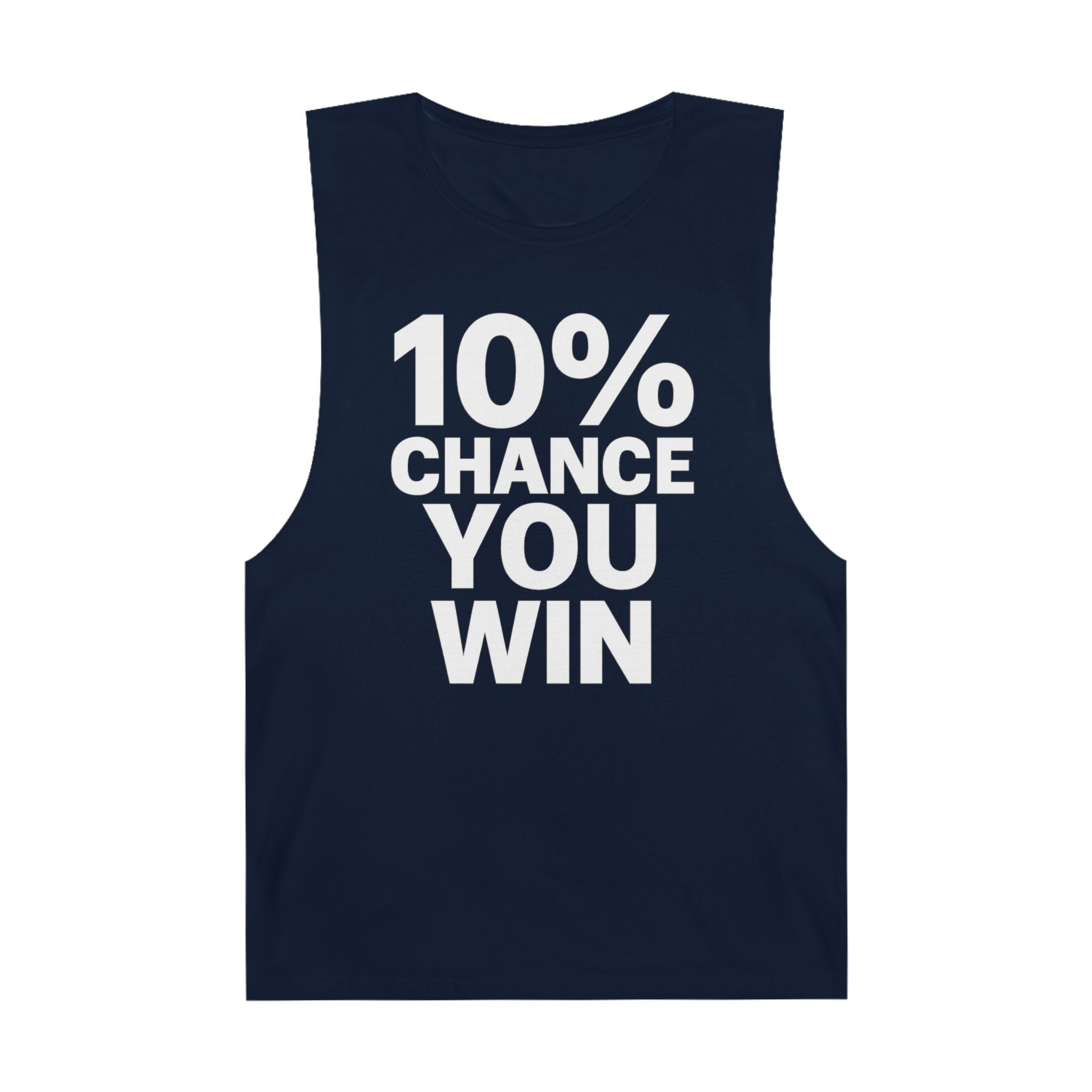 10% Chance You Win - Men's Low Cutoff Tank