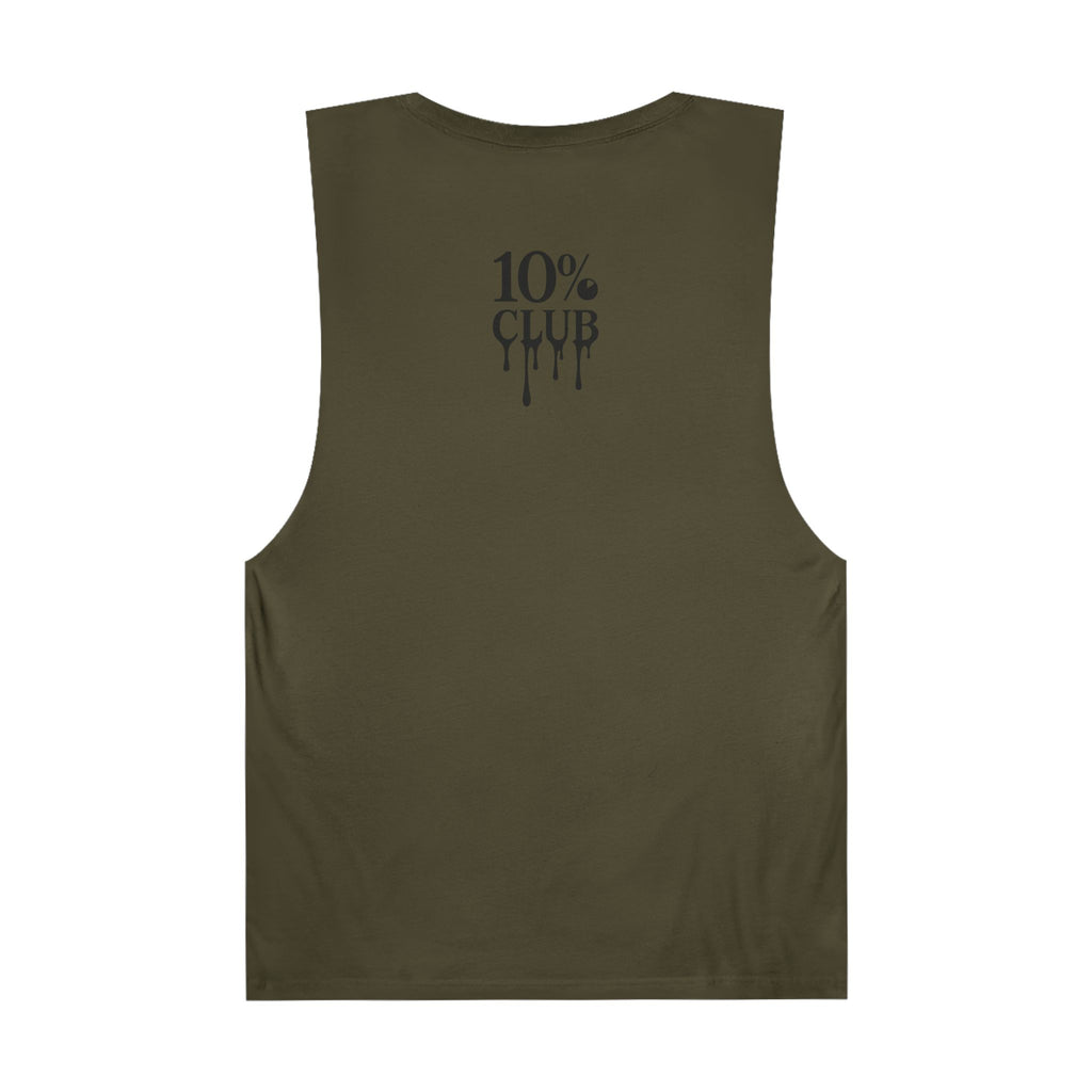 10% Chance I Stop For Blue Lights - Men's Low Cutoff Tank