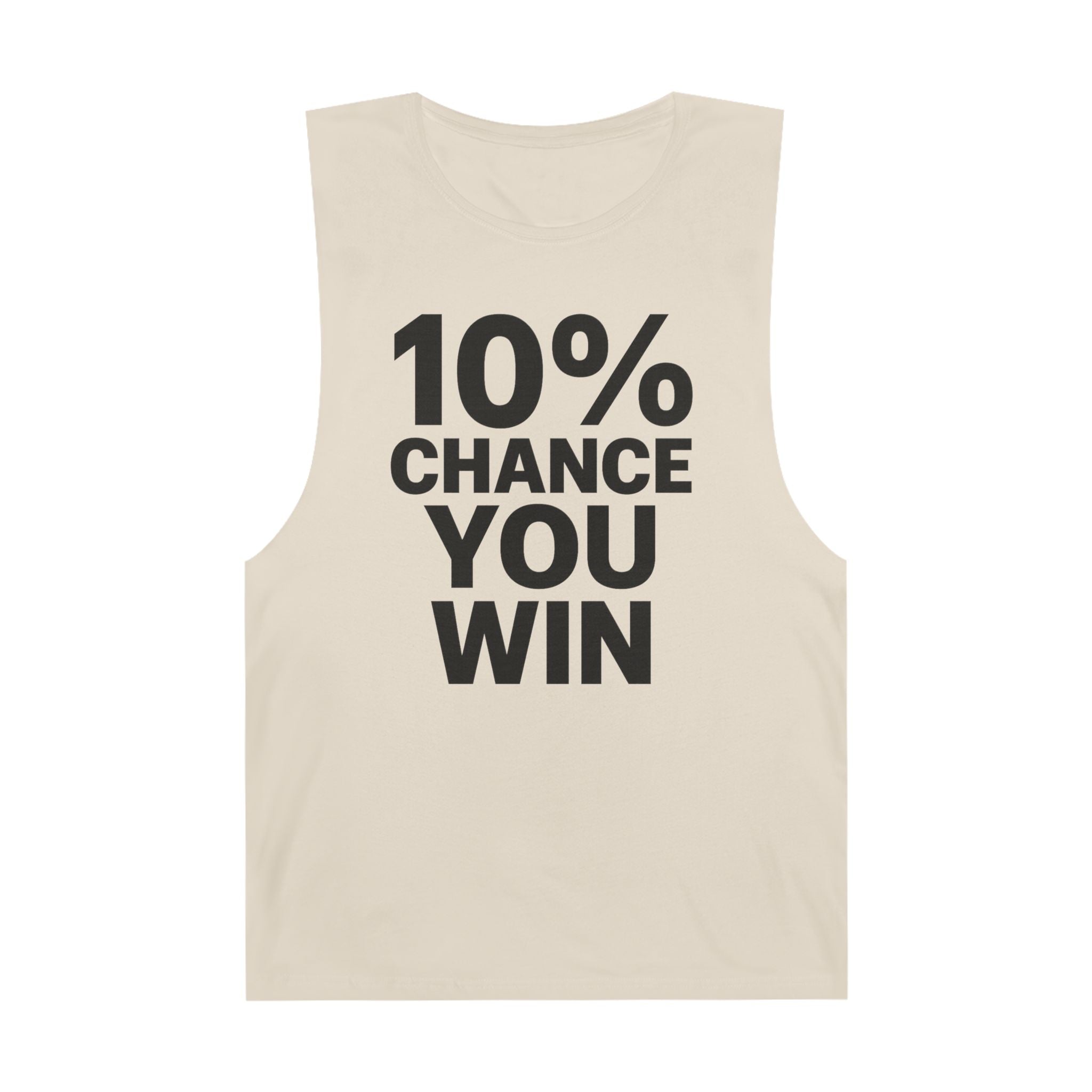 10% Chance You Win - Men's Low Cutoff Tank