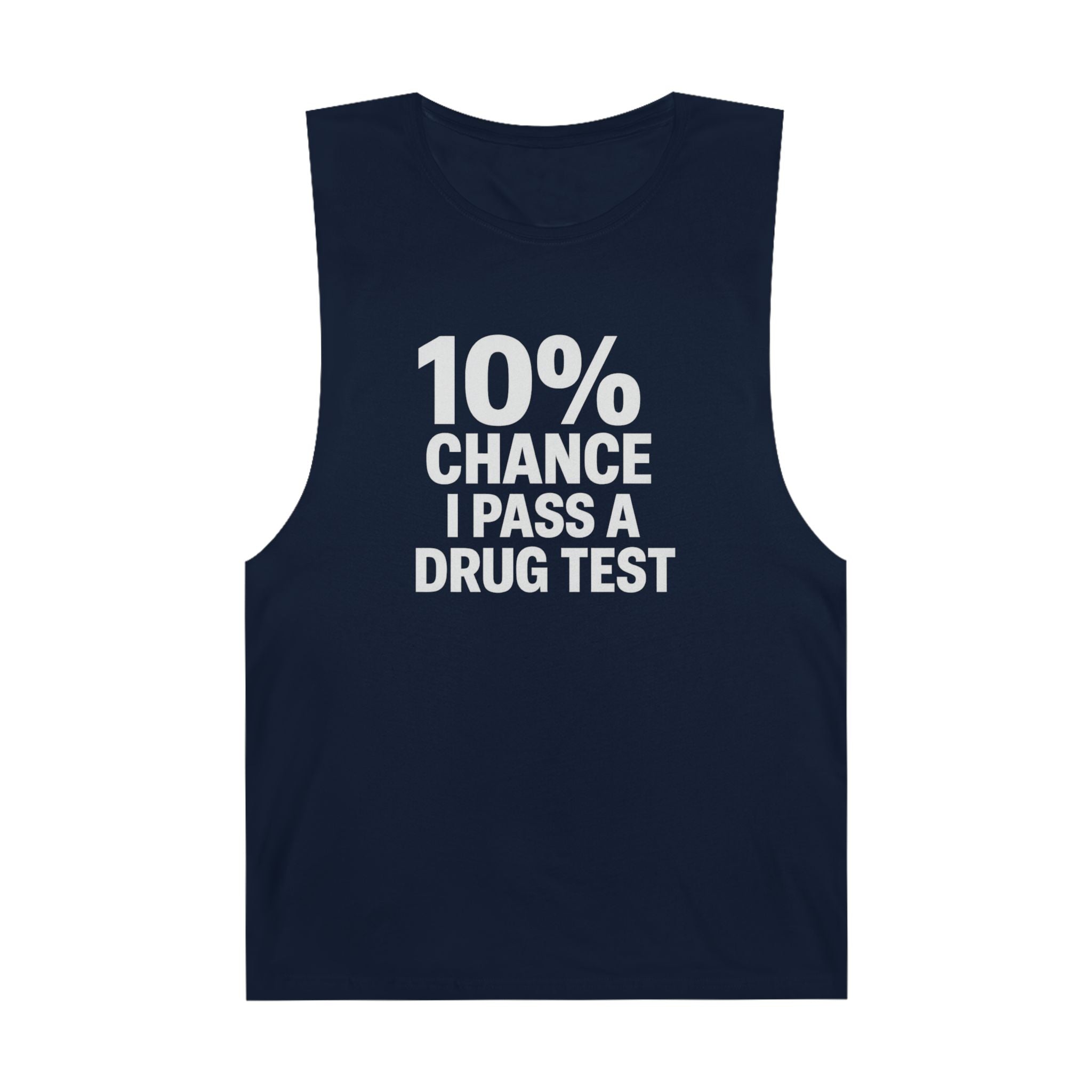 10% Chance I Pass A Drug Test - Men's Low Cutoff Tank