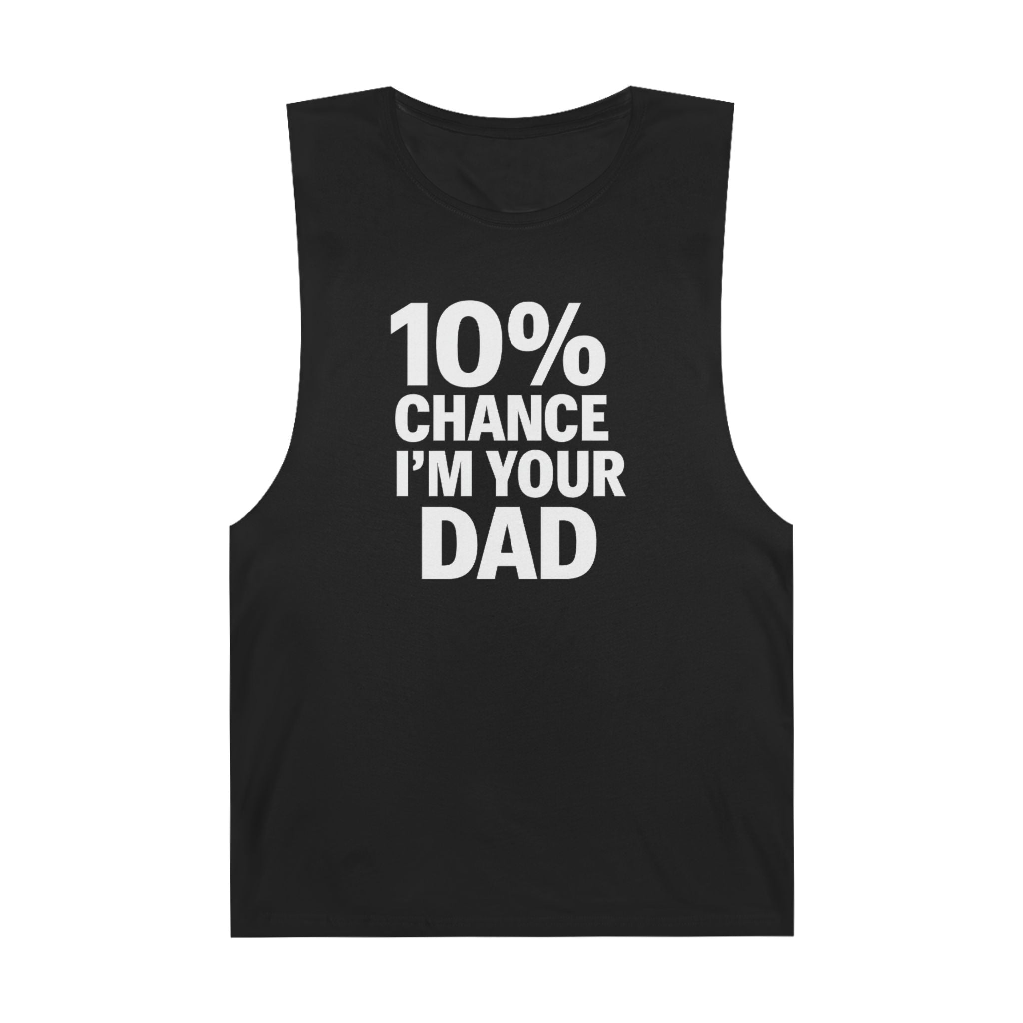 10% Chance I'm Your Dad - Men's Low Cutoff Tank