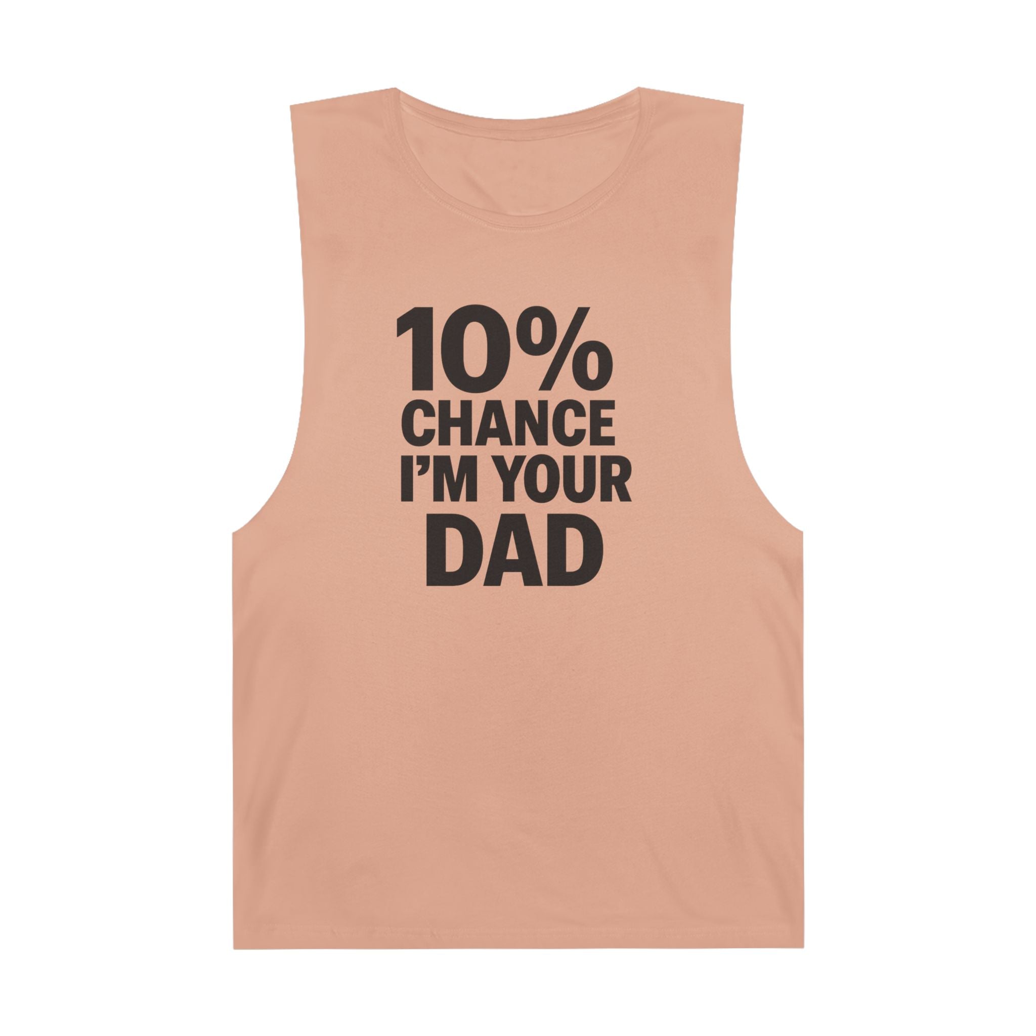 10% Chance I'm Your Dad - Men's Low Cutoff Tank