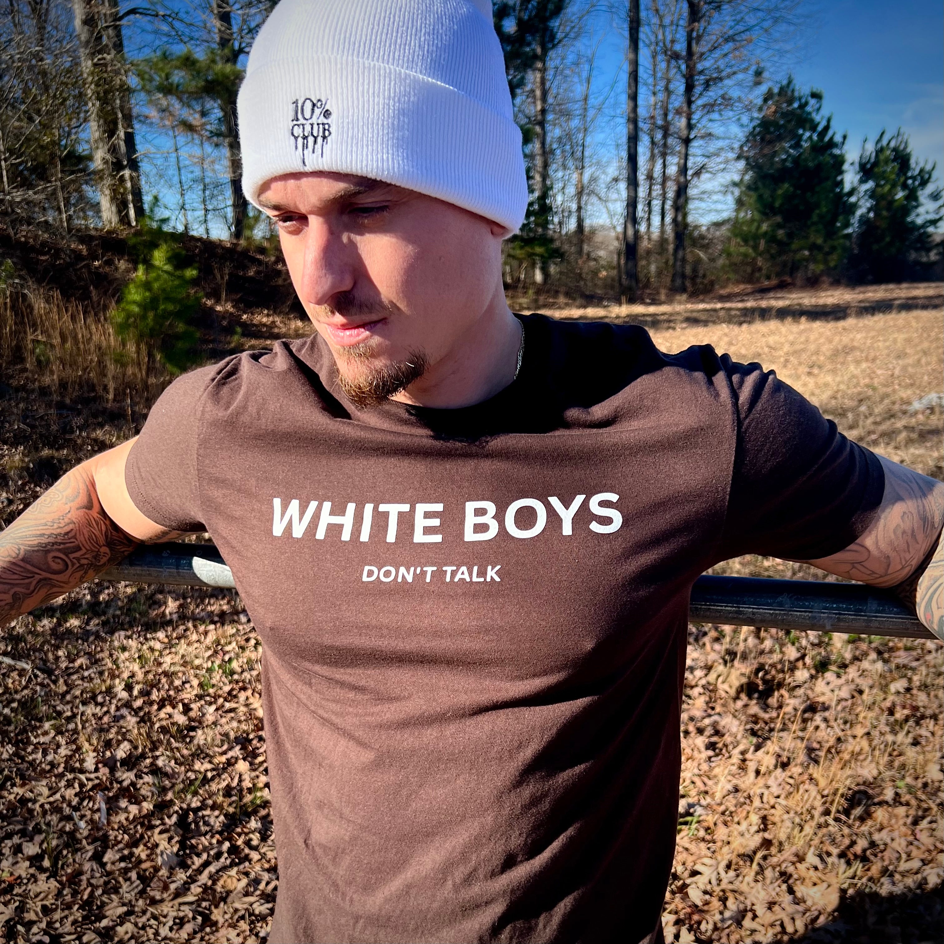 White Boys Don't Talk - Mens Tee