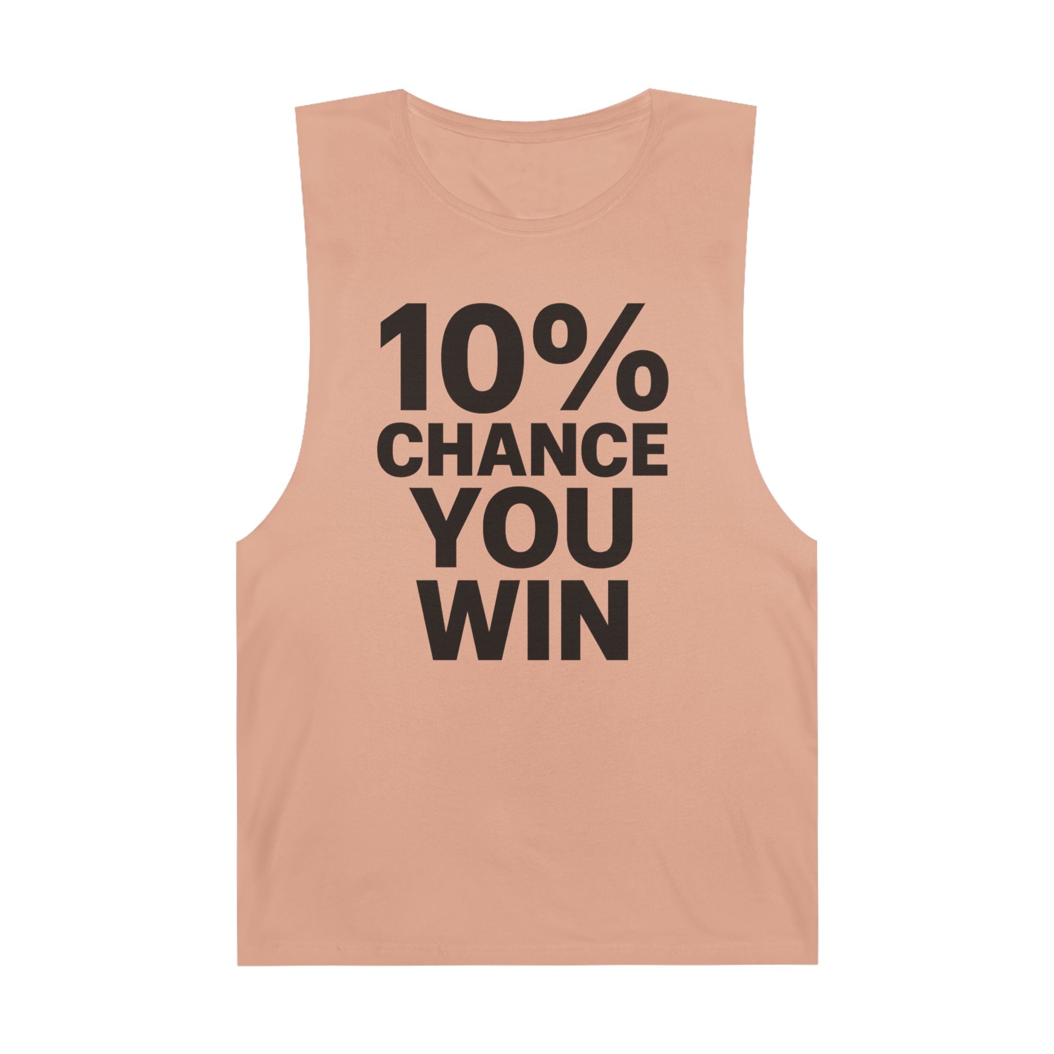 10% Chance You Win - Men's Low Cutoff Tank