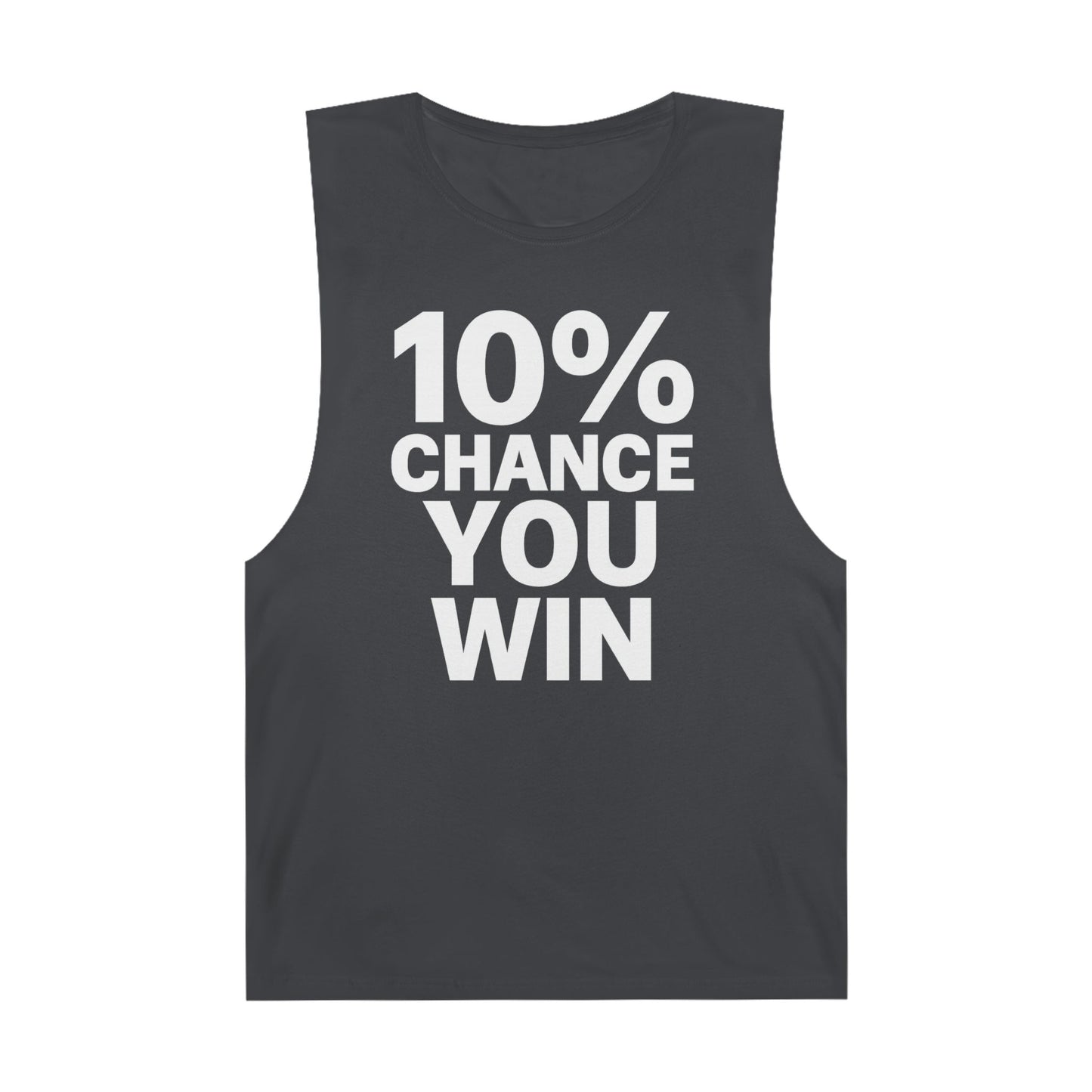 10% Chance You Win - Men's Low Cutoff Tank