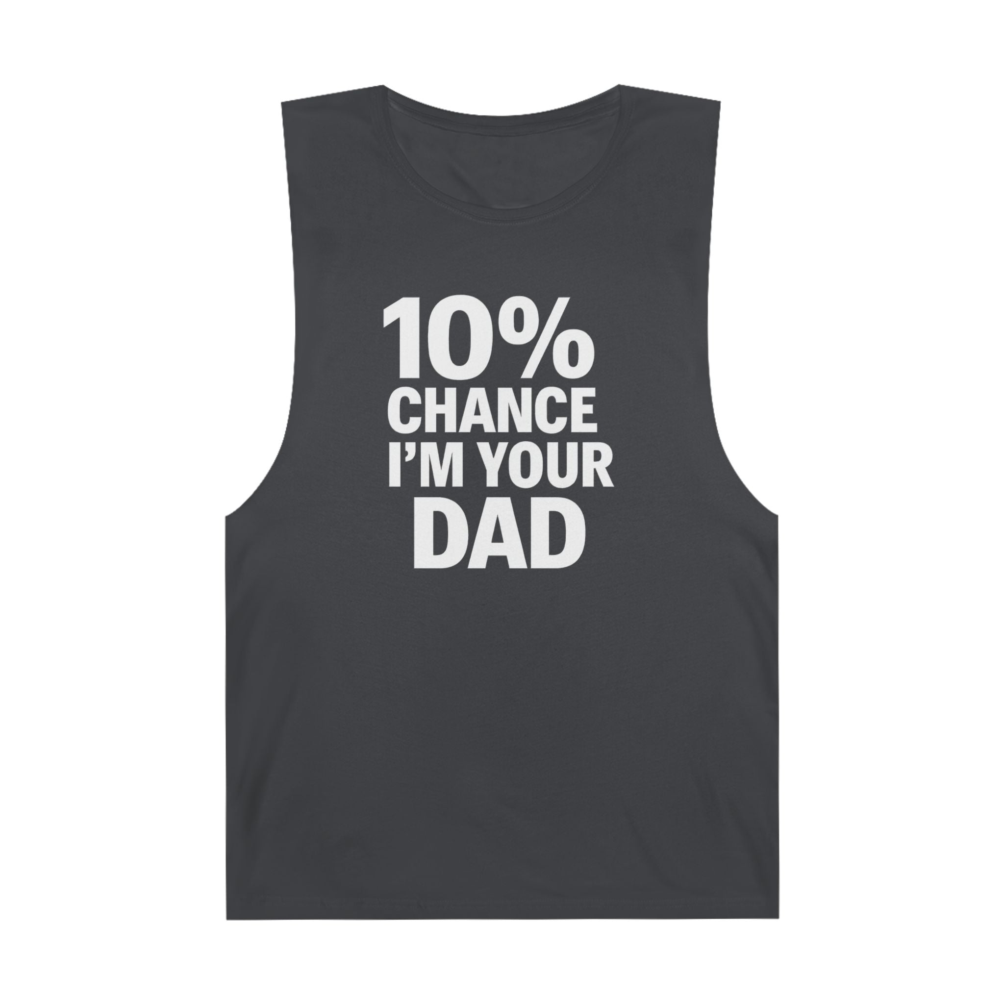 10% Chance I'm Your Dad - Men's Low Cutoff Tank